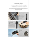 CabinTrove Portable Vacuum Cleaner – Blow & Suction, Pet & Office Approved