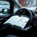 CabinTrove Car Dining Tray – Steer, Store & Snack in Style