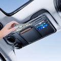 CabinTrove Sun Visor Organizer – Sunglasses, Cards & Docs at Hand