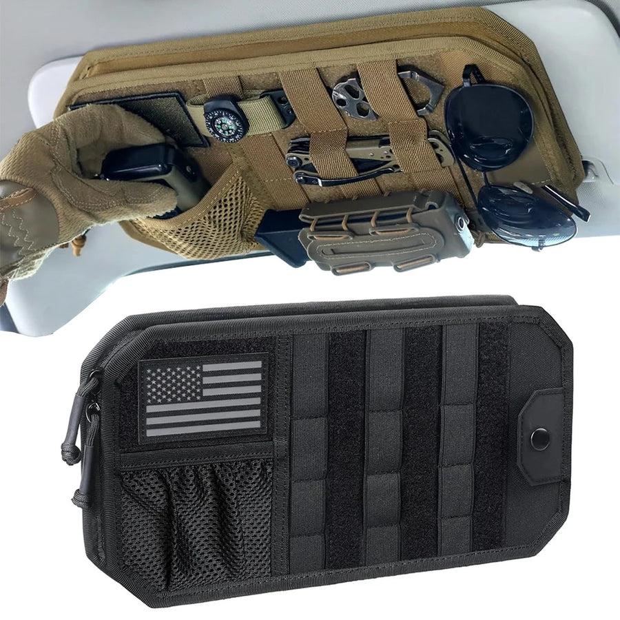 CabinTrove Sun Visor Clip Organizer – Gear-Ready, Adventure-Proof