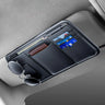 CabinTrove Sun Visor Organizer – Sunglasses, Cards & Docs at Hand